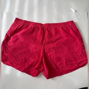 Vineyard Vines Women's Fuchsia Linen Shorts